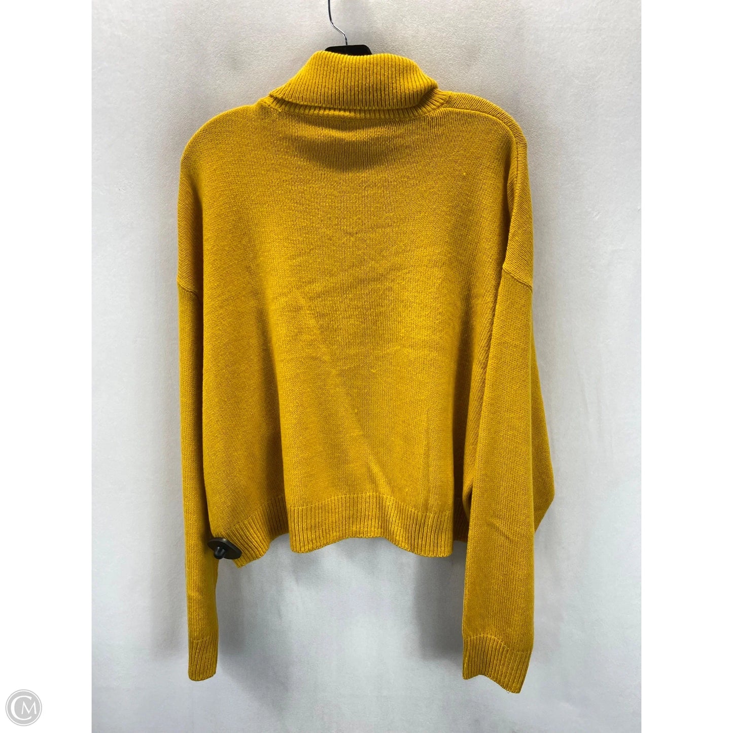 Sweater By Divided In Yellow, Size: L
