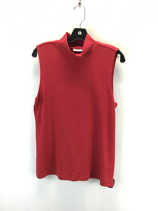 Top Sleeveless Basic By Croft And Barrow  Size: Xl