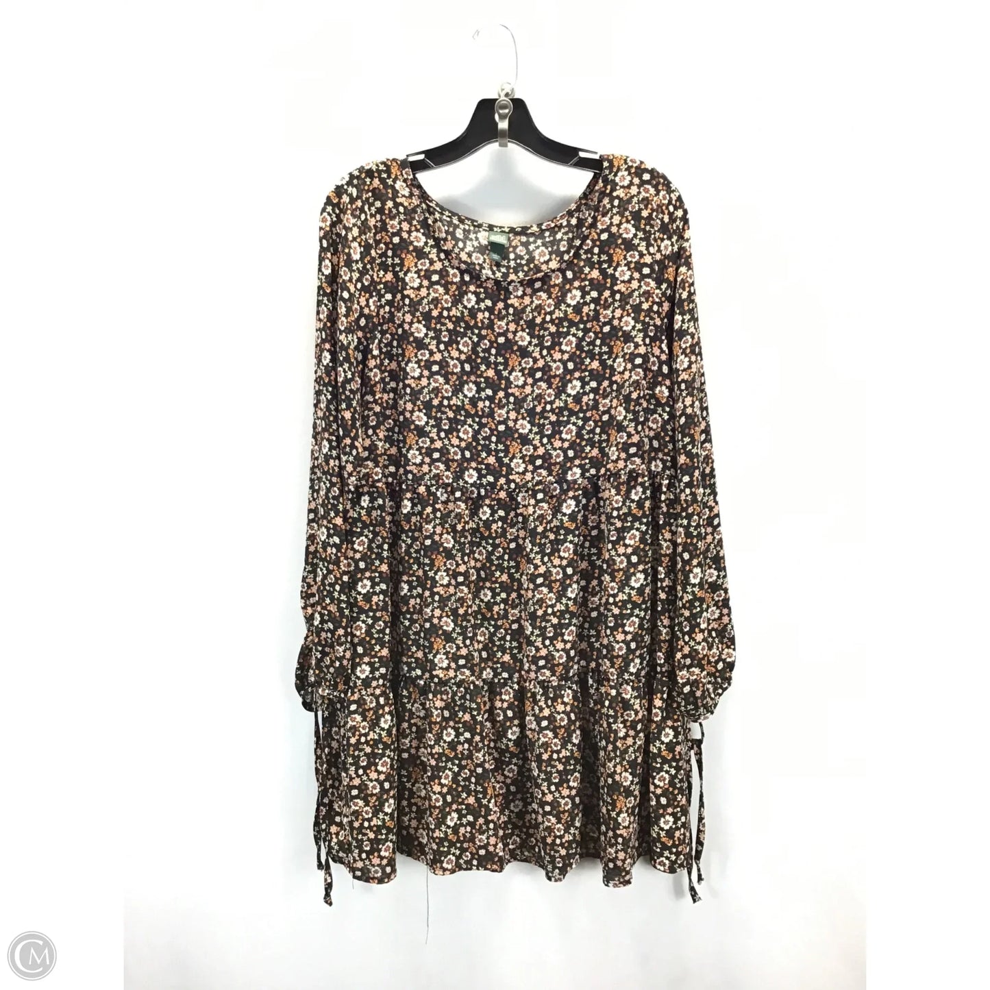 Top Long Sleeve By Wild Fable In Floral Print, Size: L