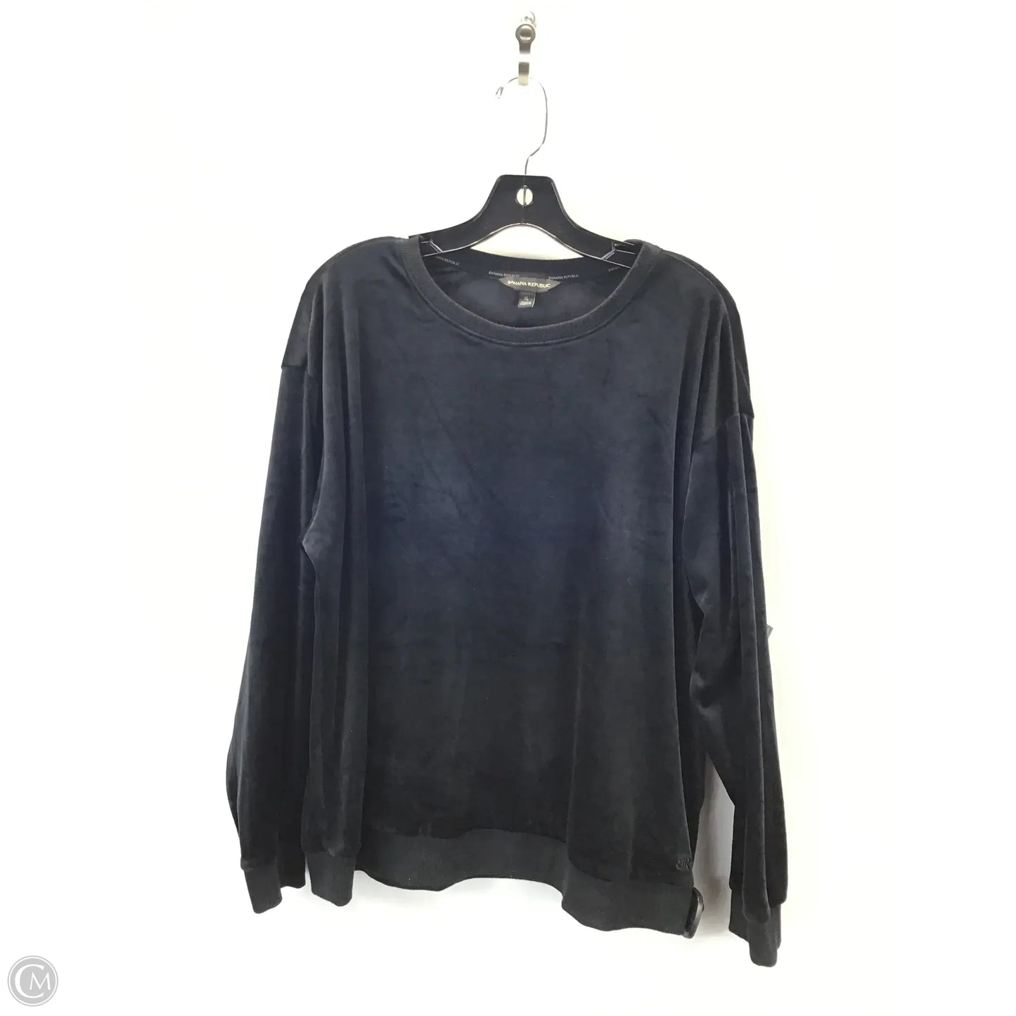 Sweatshirt Collar By Banana Republic In Black, Size: Xl