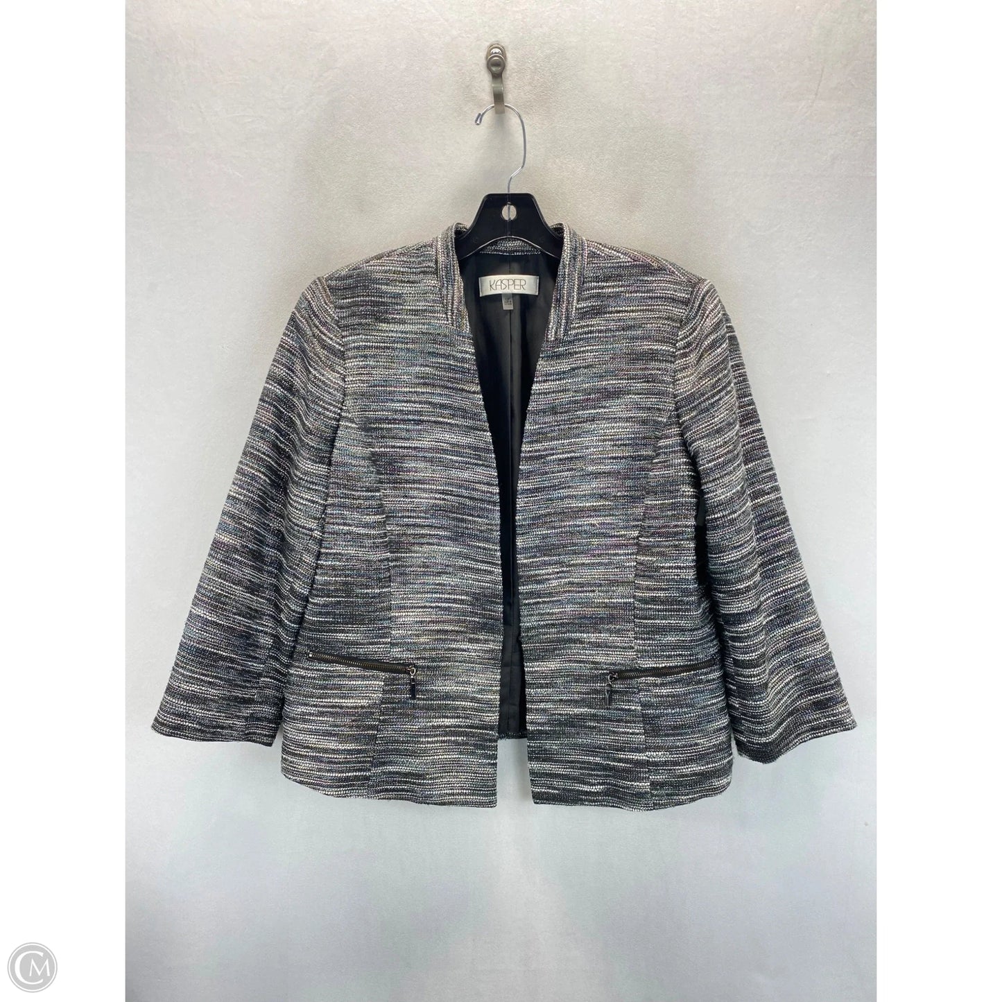 Blazer By Kasper In Grey, Size: 12