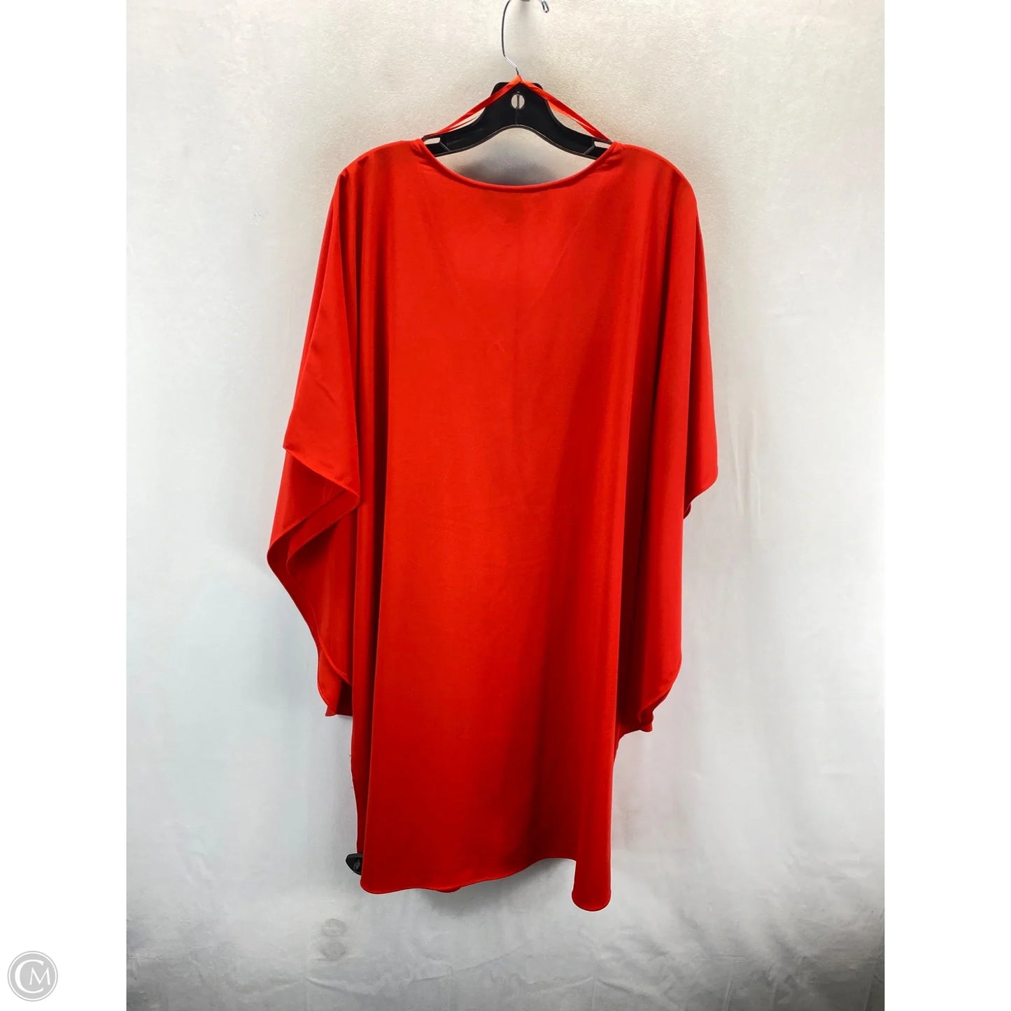 Tunic Short Sleeve By Sharagano In Red, Size: 20