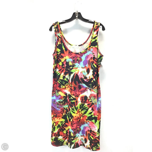 Dress Casual Short By Clothes Mentor In Multi-colored, Size: 1x