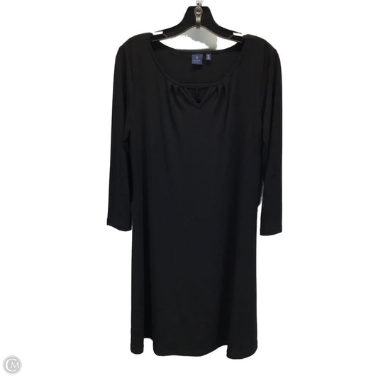 Dress Casual Midi By Kaari Blue In Black, Size: M