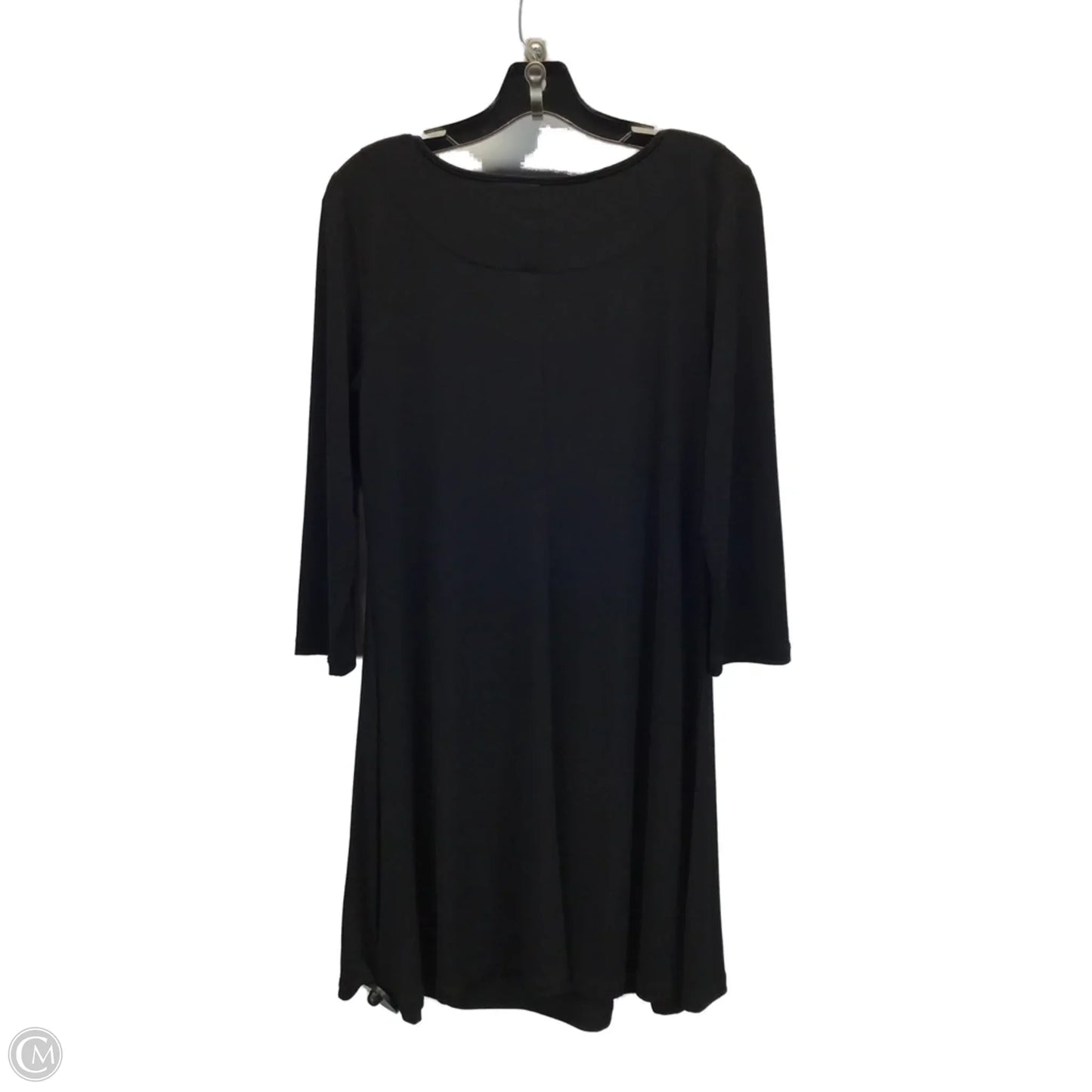 Dress Casual Midi By Kaari Blue In Black, Size: M