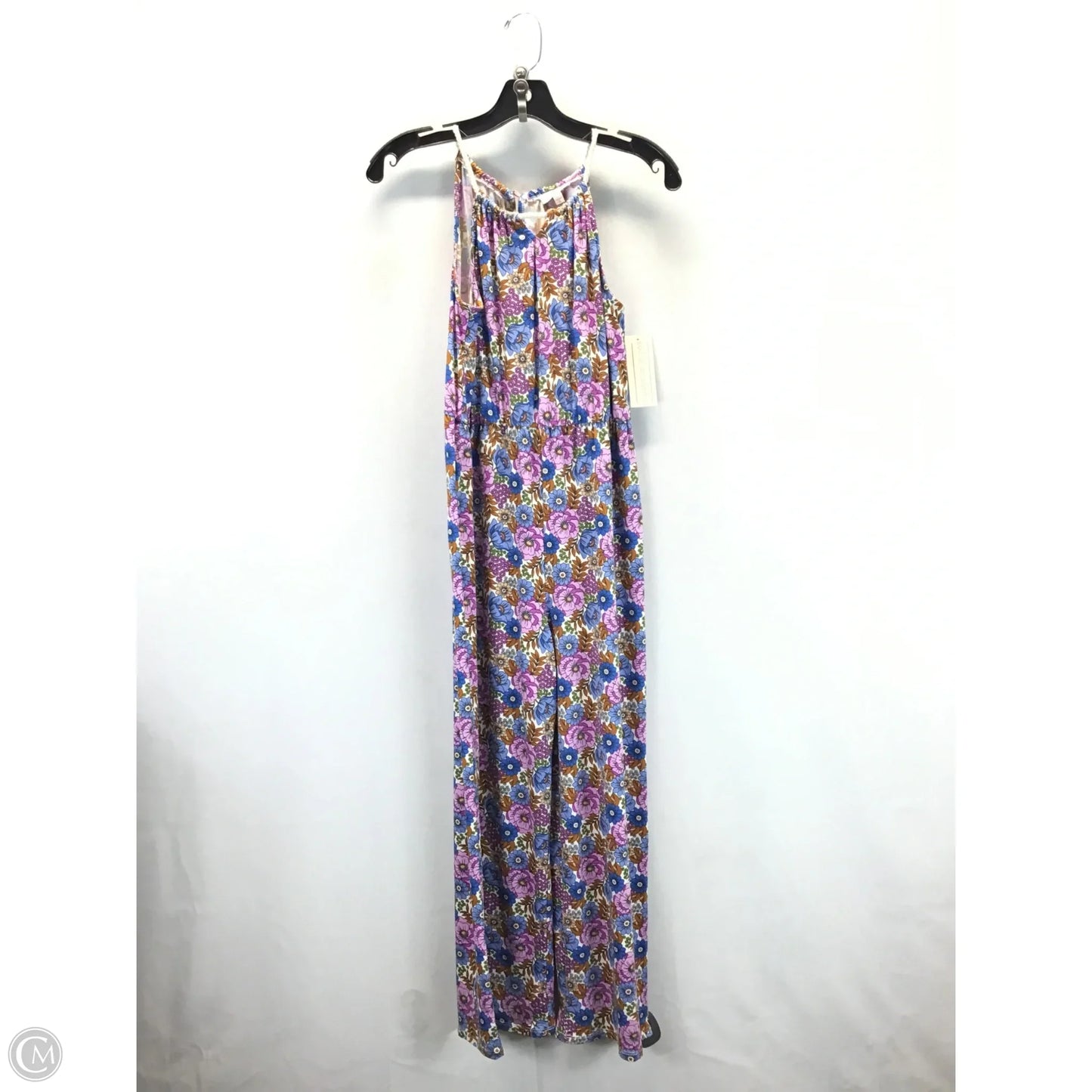 Jumpsuit By Clothes Mentor In Floral Print, Size: Xl