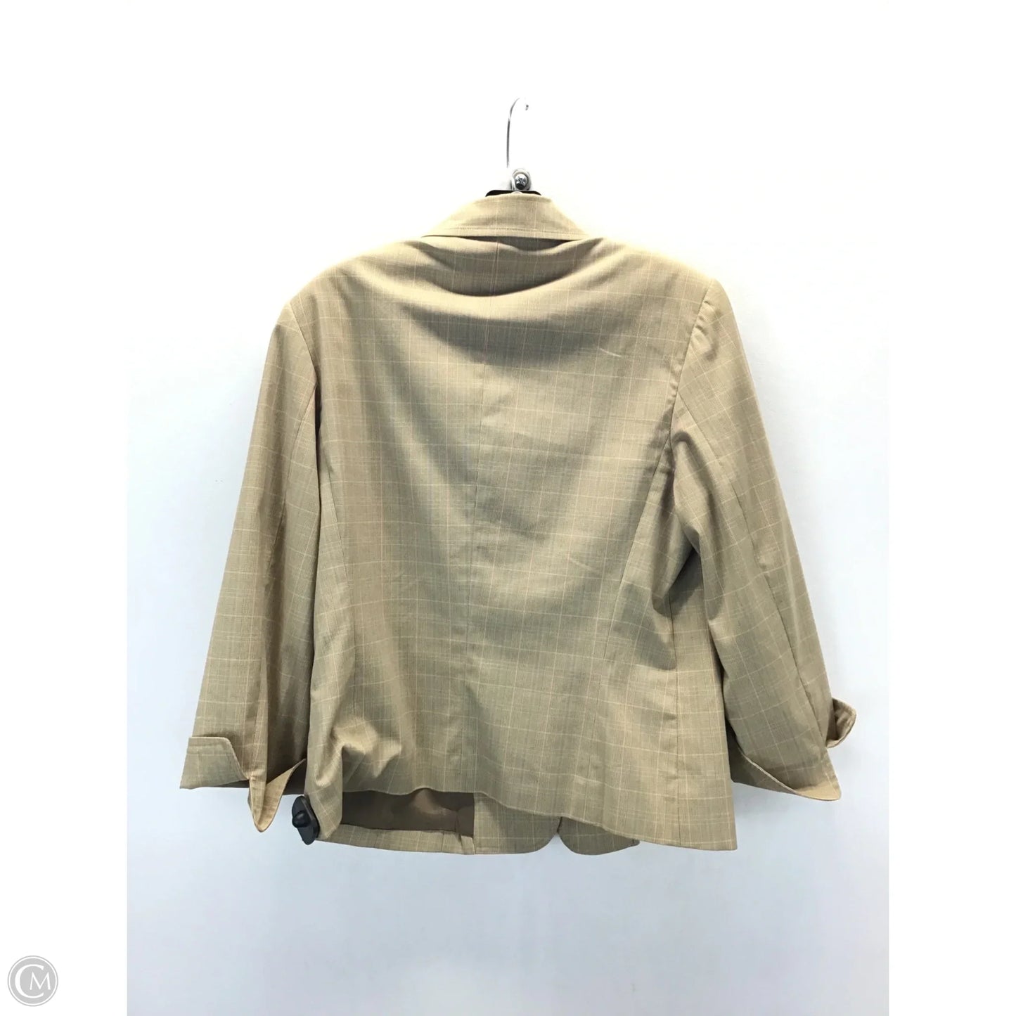 Pants Suit 2pc By Rafaella In Brown & Pink, Size: L