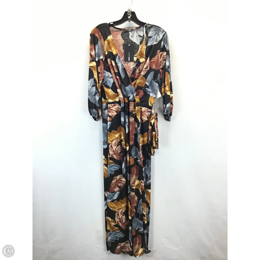 Dress Casual Maxi By Fashion Nova In Floral Print, Size: 1x