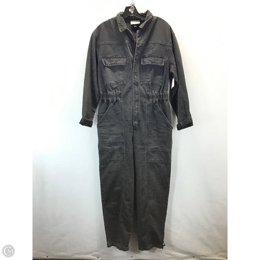 Jumpsuit By Universal Thread In Black Denim, Size: 10