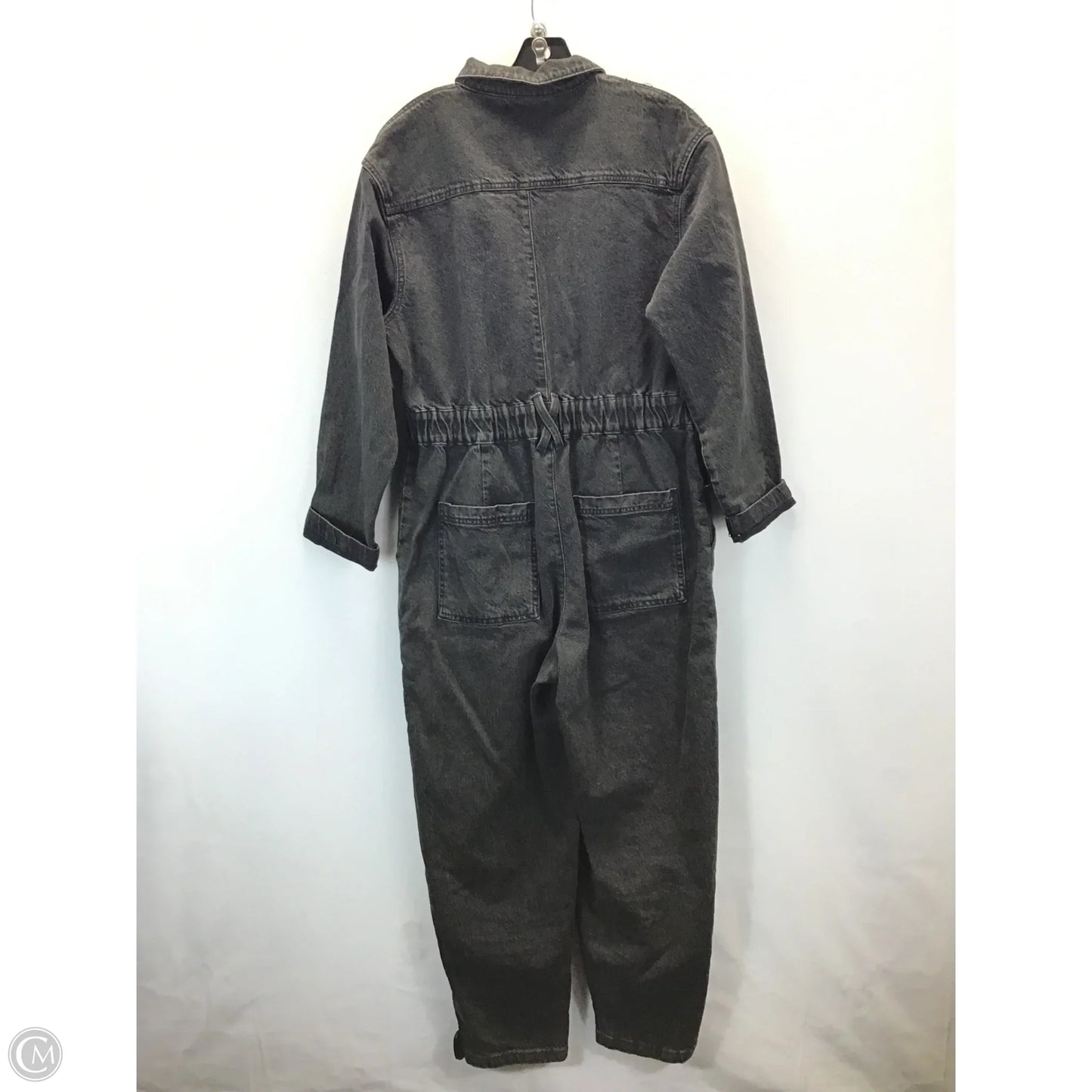 Jumpsuit By Universal Thread In Black Denim, Size: 10