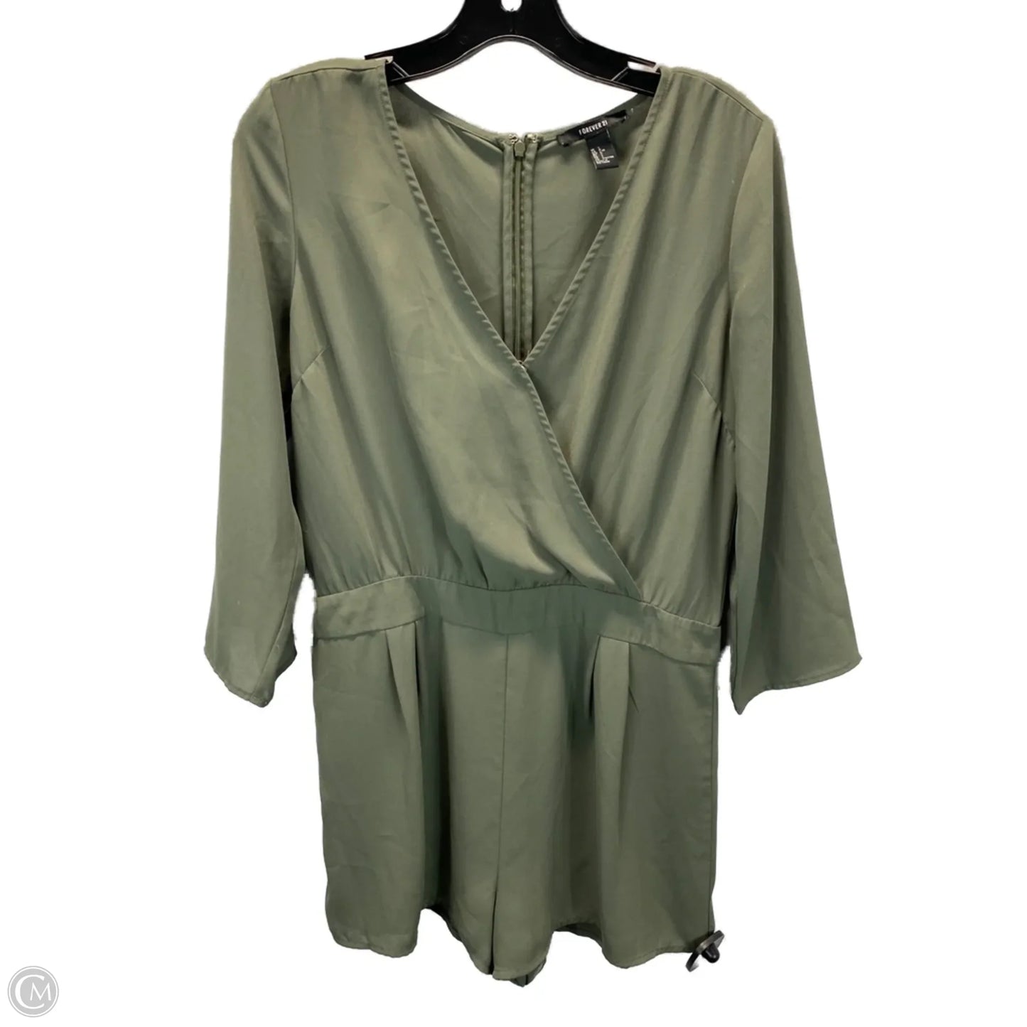 Romper By Forever 21 In Green, Size: L