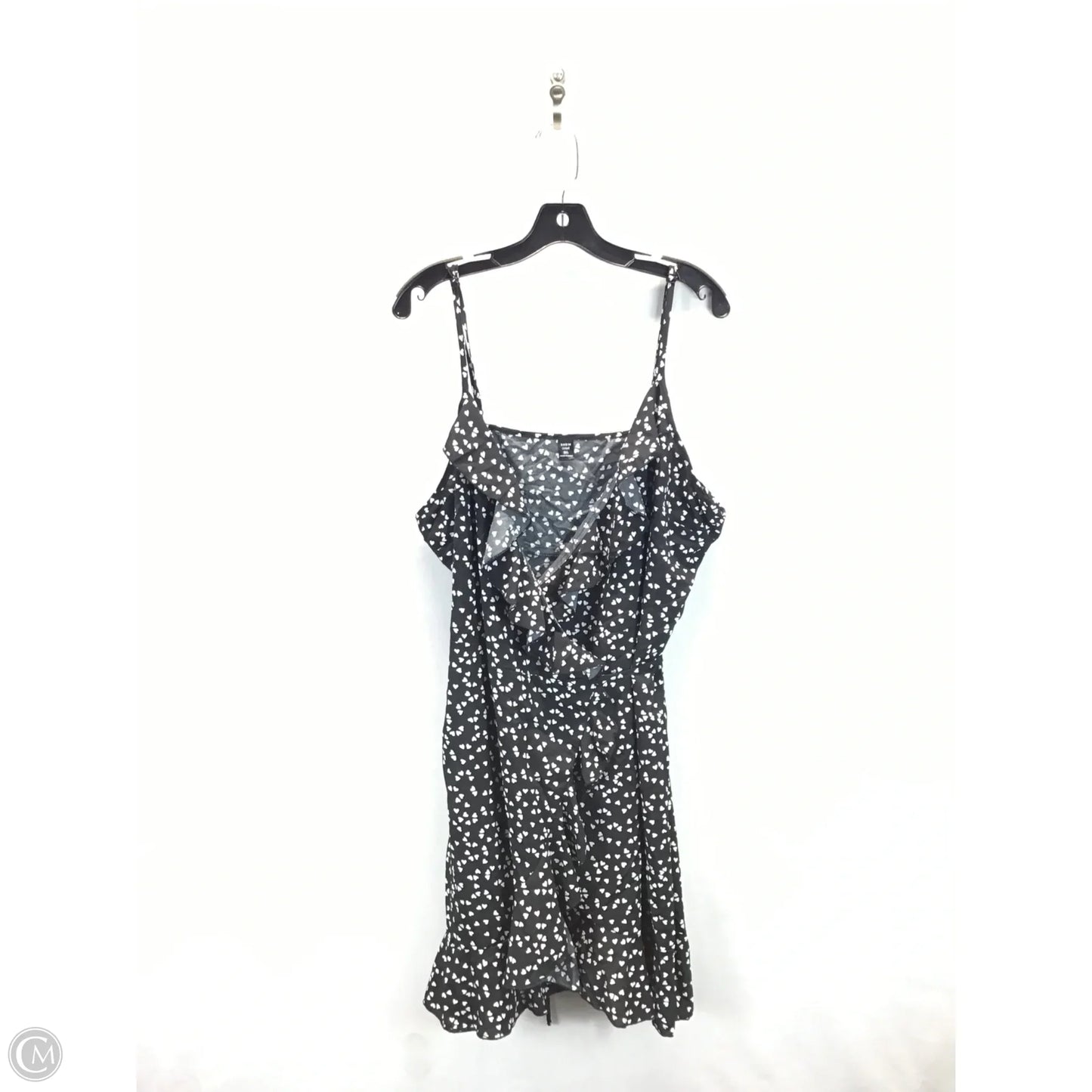 Dress Casual Short By Shein In Black & White, Size: 3x