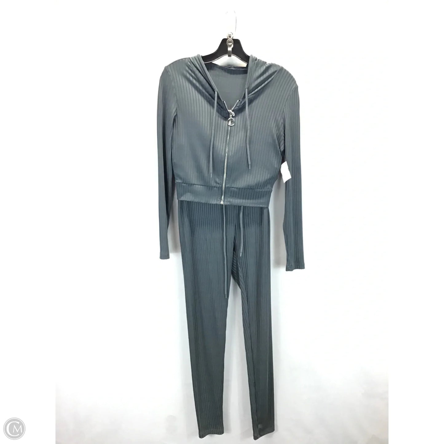 Pants Set 2pc By Shein In Grey, Size: 0