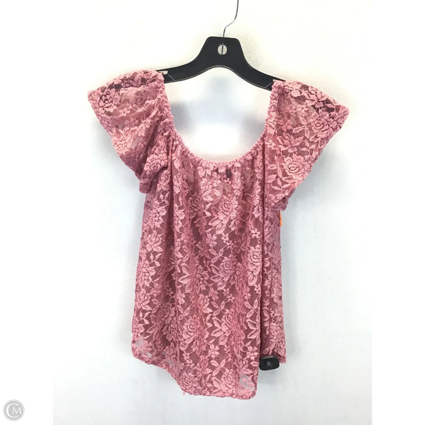 Top Short Sleeve By Clothes Mentor In Pink, Size: S