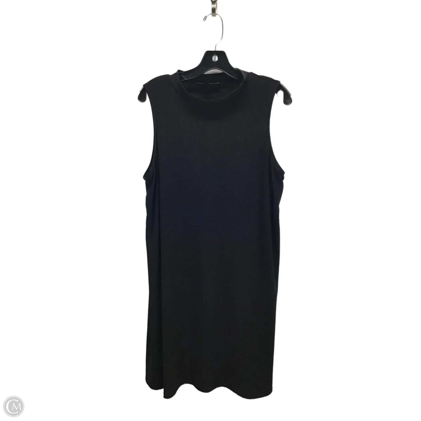 Dress Casual Midi By Clothes Mentor In Black, Size: Xl