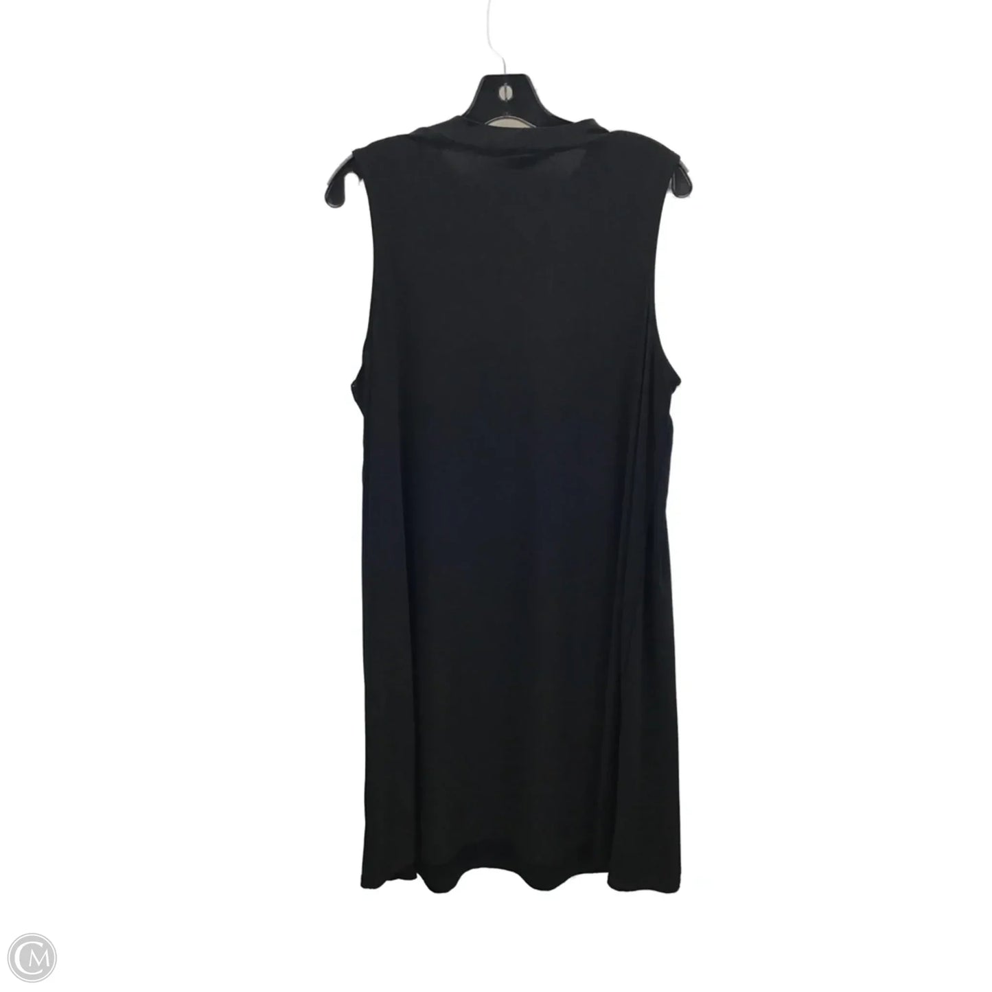 Dress Casual Midi By Clothes Mentor In Black, Size: Xl