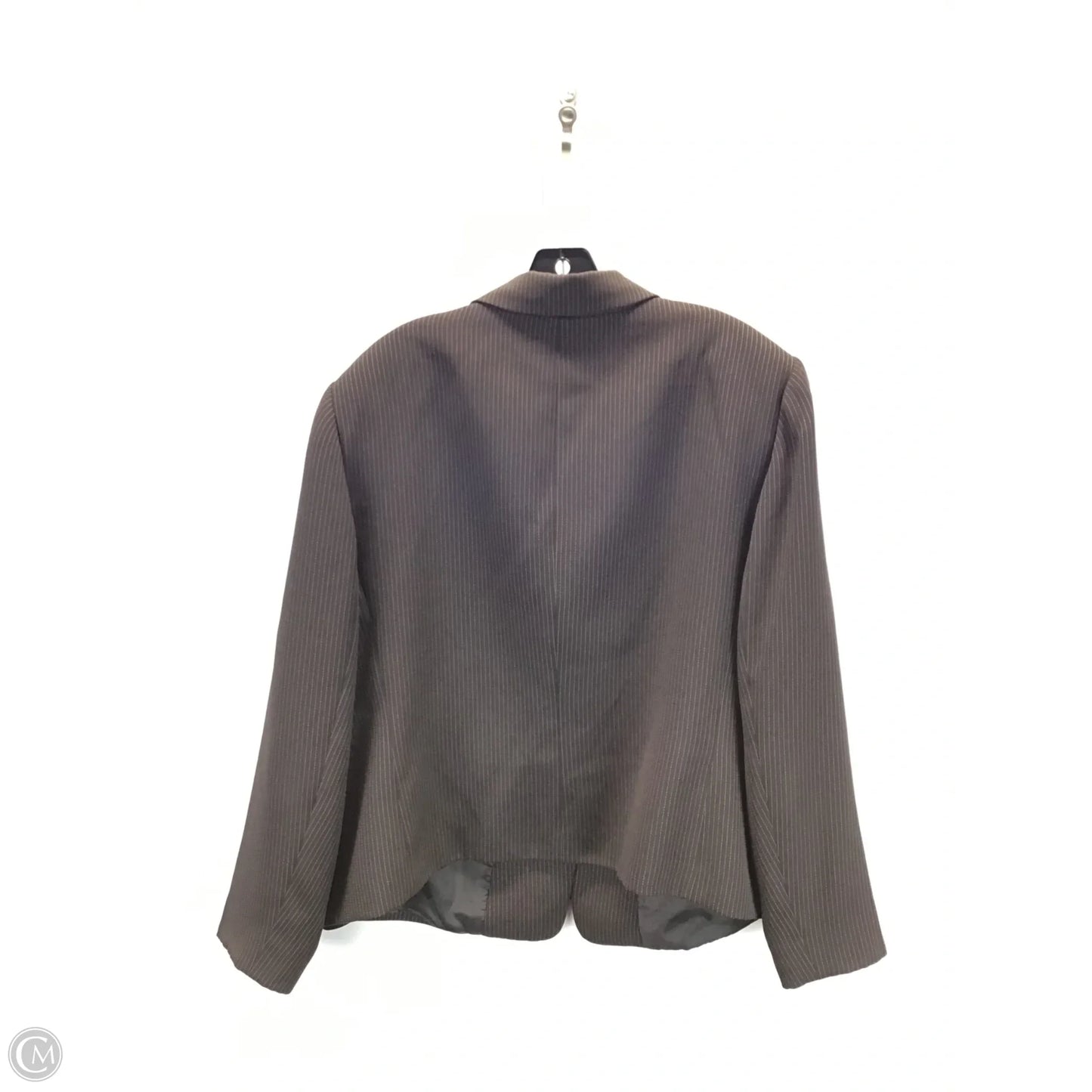 Blazer By Tahari By Arthur Levine In Brown, Size: 22