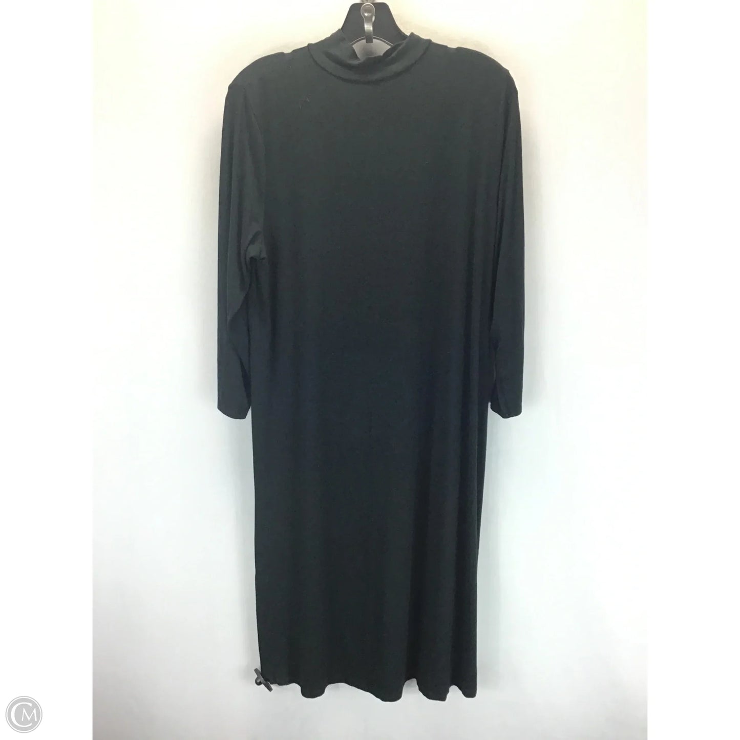 Dress Casual Midi By J. Jill In Black, Size: M