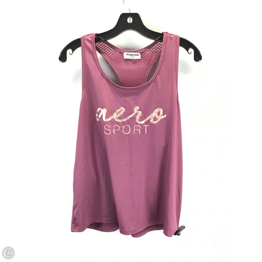 Athletic Tank Top By Aeropostale In Purple, Size: M