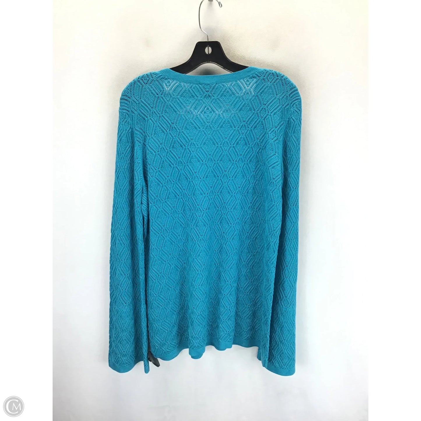 Sweater By Talbots In Blue, Size: Xl