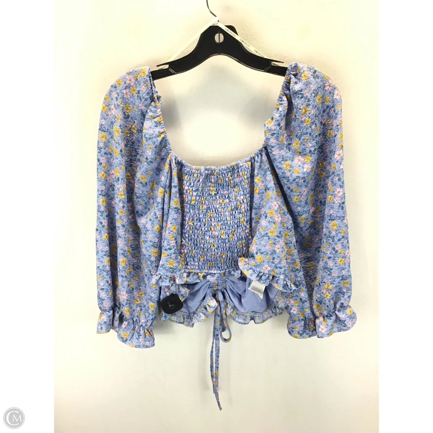 Top Long Sleeve By Shein In Purple, Size: 3x