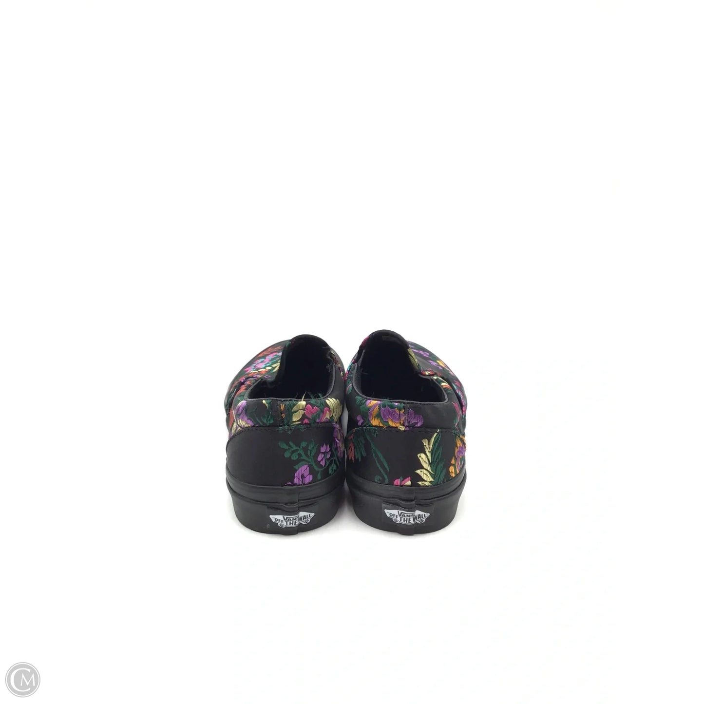 Shoes Sneakers By Vans In Black & Purple, Size: 7.5
