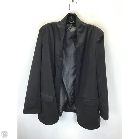 Blazer By Boohoo Boutique In Black, Size: 12