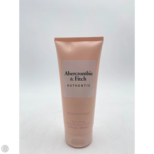 Body Moisturizer By Abercrombie And Fitch