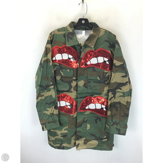Jacket Other By Clothes Mentor In Camouflage Print, Size: L