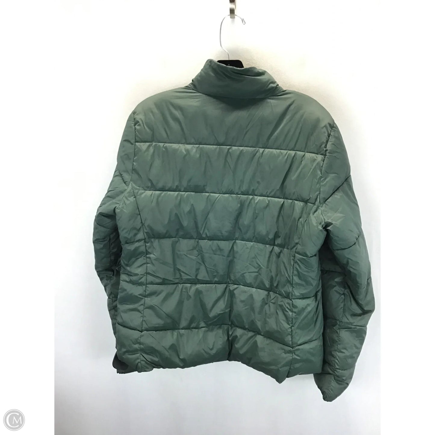 Coat Puffer & Quilted By Gap In Green, Size: M