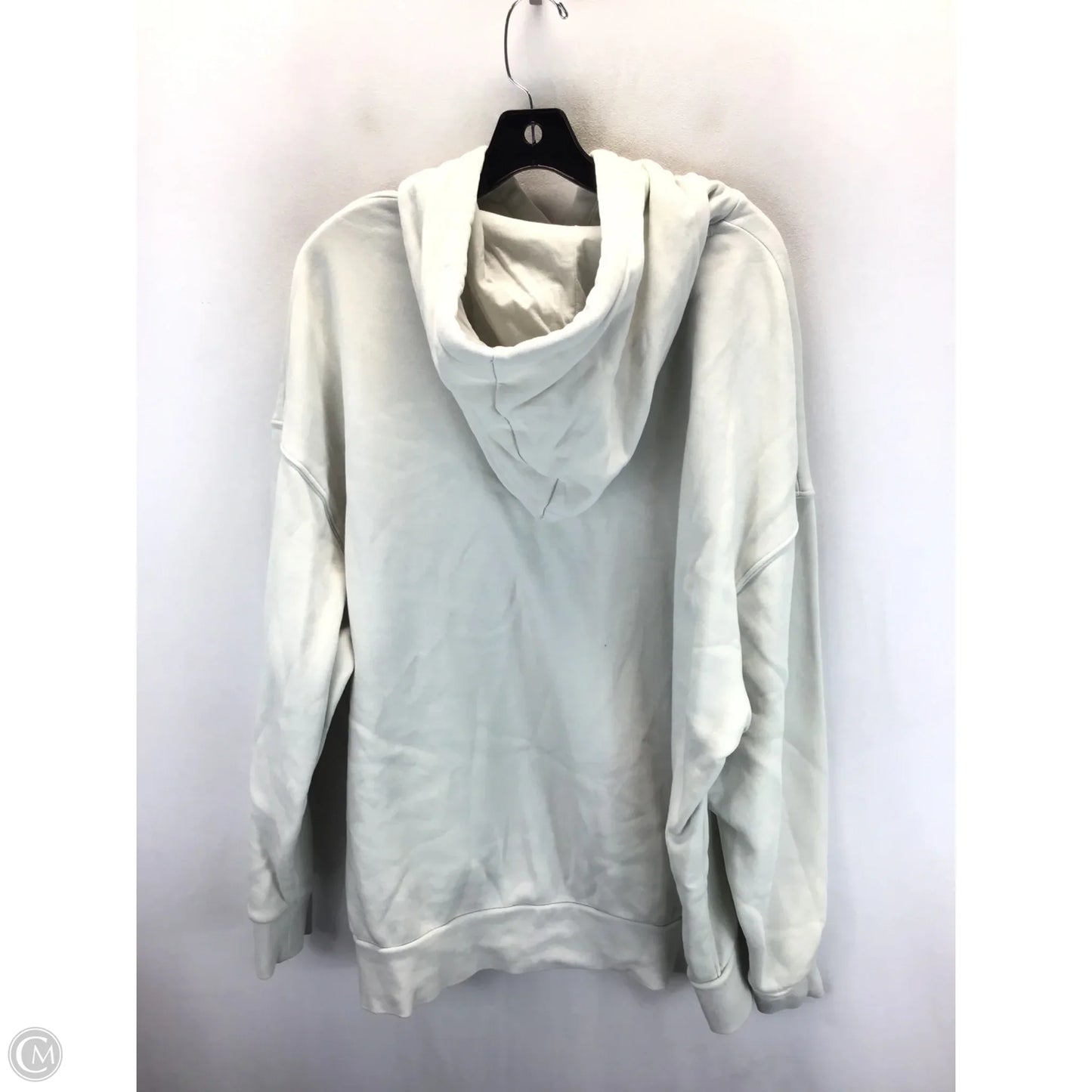 Sweatshirt Hoodie By Under Armour In Beige, Size: Xl