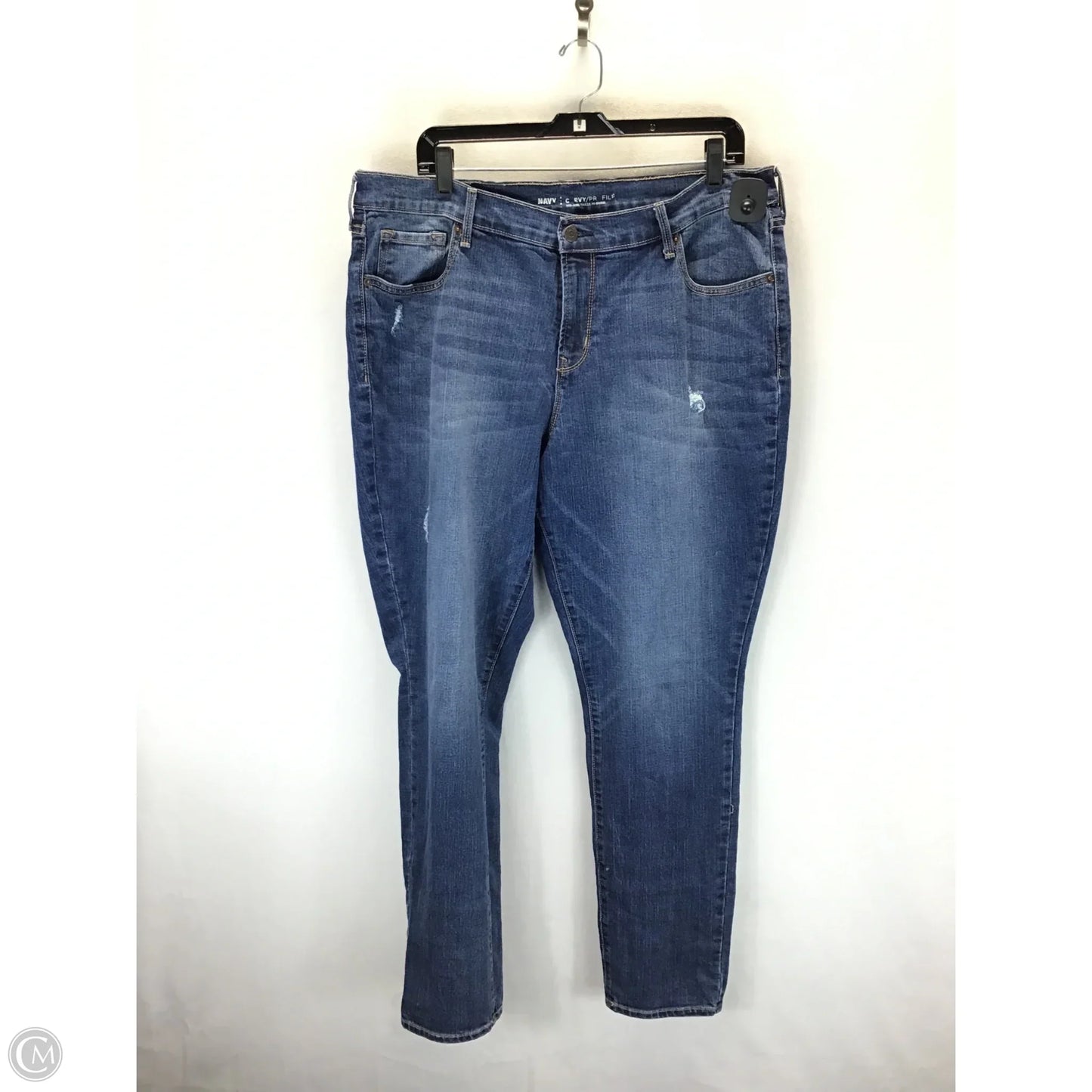 Jeans Boyfriend By Old Navy In Blue Denim, Size: 16