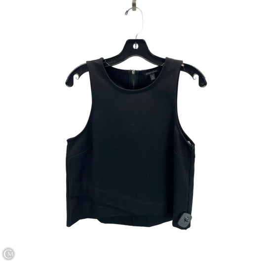 Top Sleeveless By Banana Republic In Black, Size: S