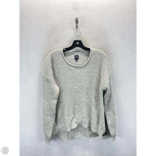 Sweater By Gap In Grey, Size: L