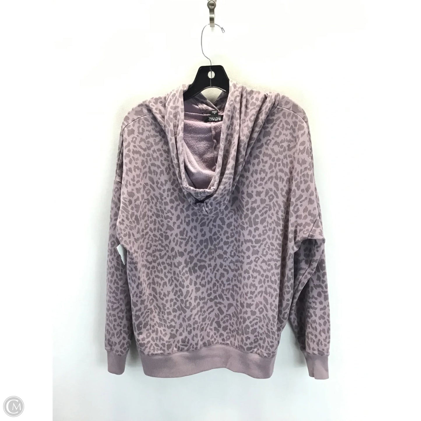 Sweatshirt Hoodie By Buffalo David Bitton In Purple, Size: M