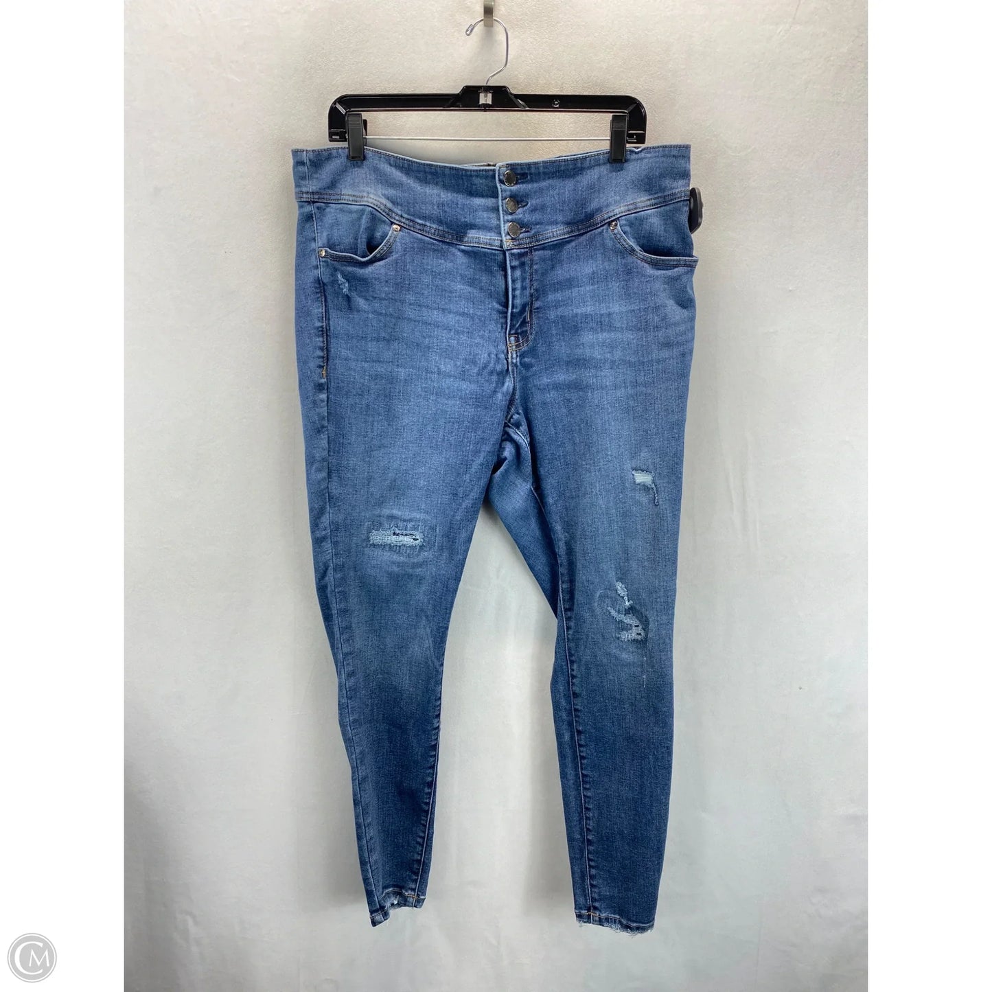 Jeans Boyfriend By Lane Bryant In Blue Denim, Size: 18