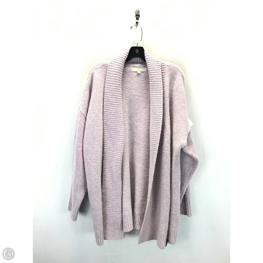 Cardigan By Loft In Purple, Size: 20