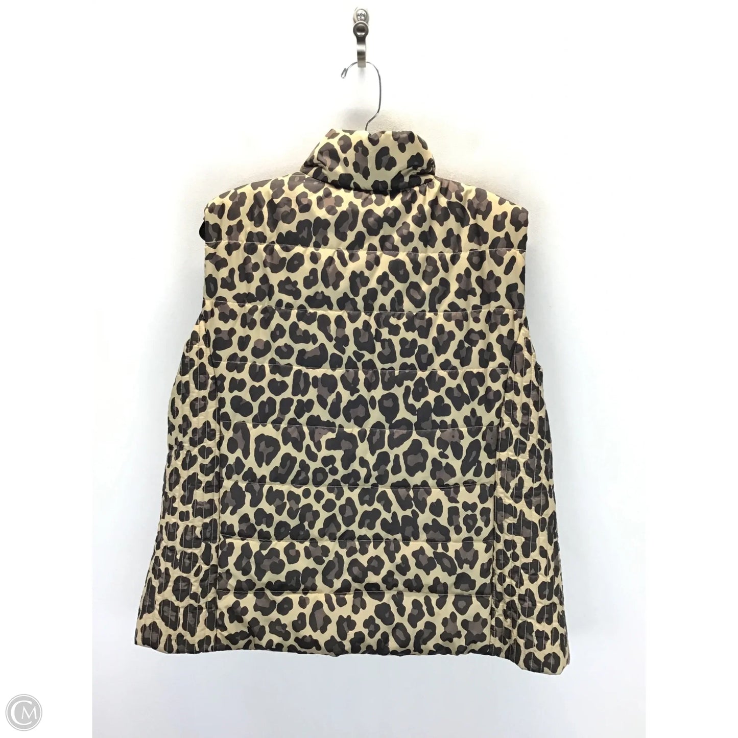 Vest Puffer & Quilted By New York And Co In Animal Print, Size: Xl