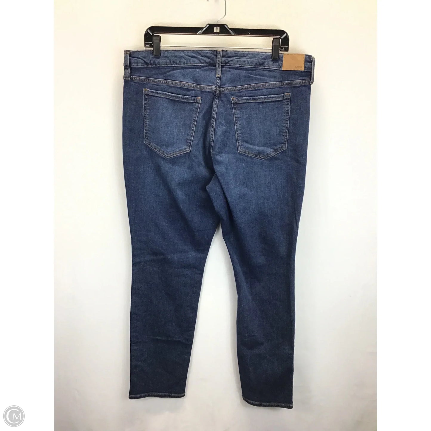 Jeans Skinny By Aeropostale In Blue Denim, Size: 18