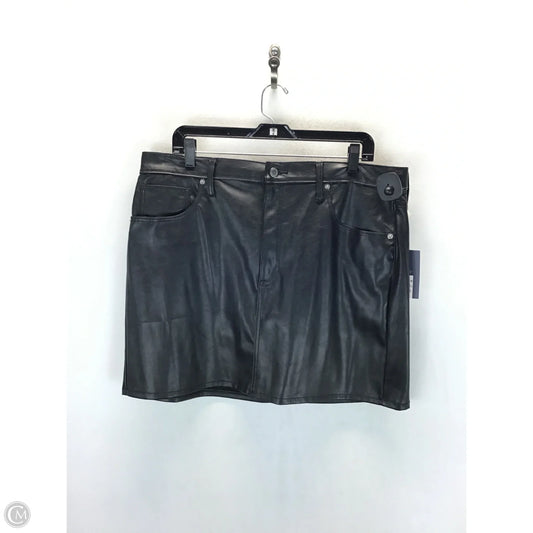 Skirt Mini & Short By Universal Thread In Black, Size: 16