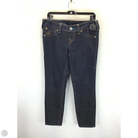 Jeans Straight By True Religion In Blue Denim, Size: 6
