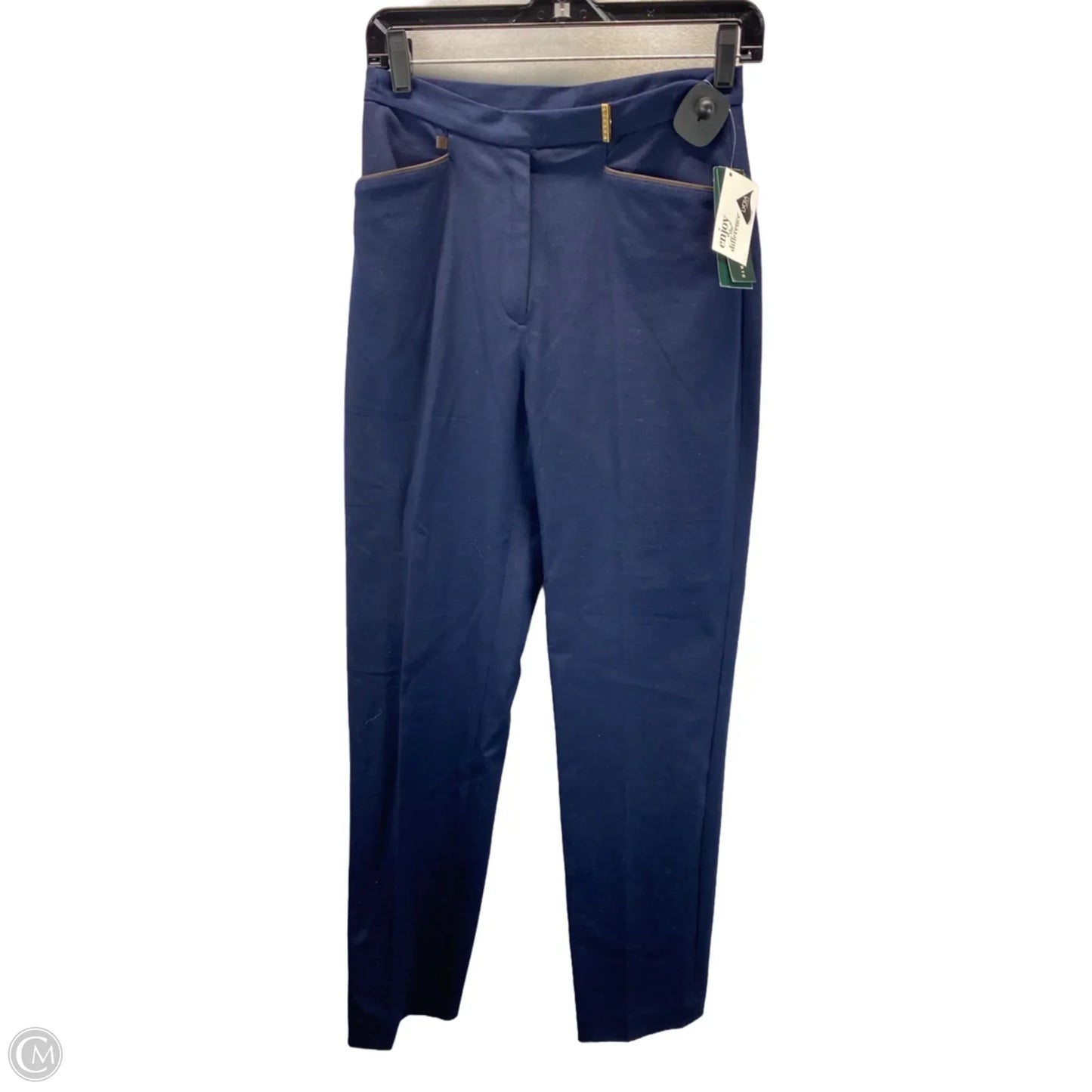 Pants Chinos & Khakis By Lauren By Ralph Lauren In Navy, Size: 4