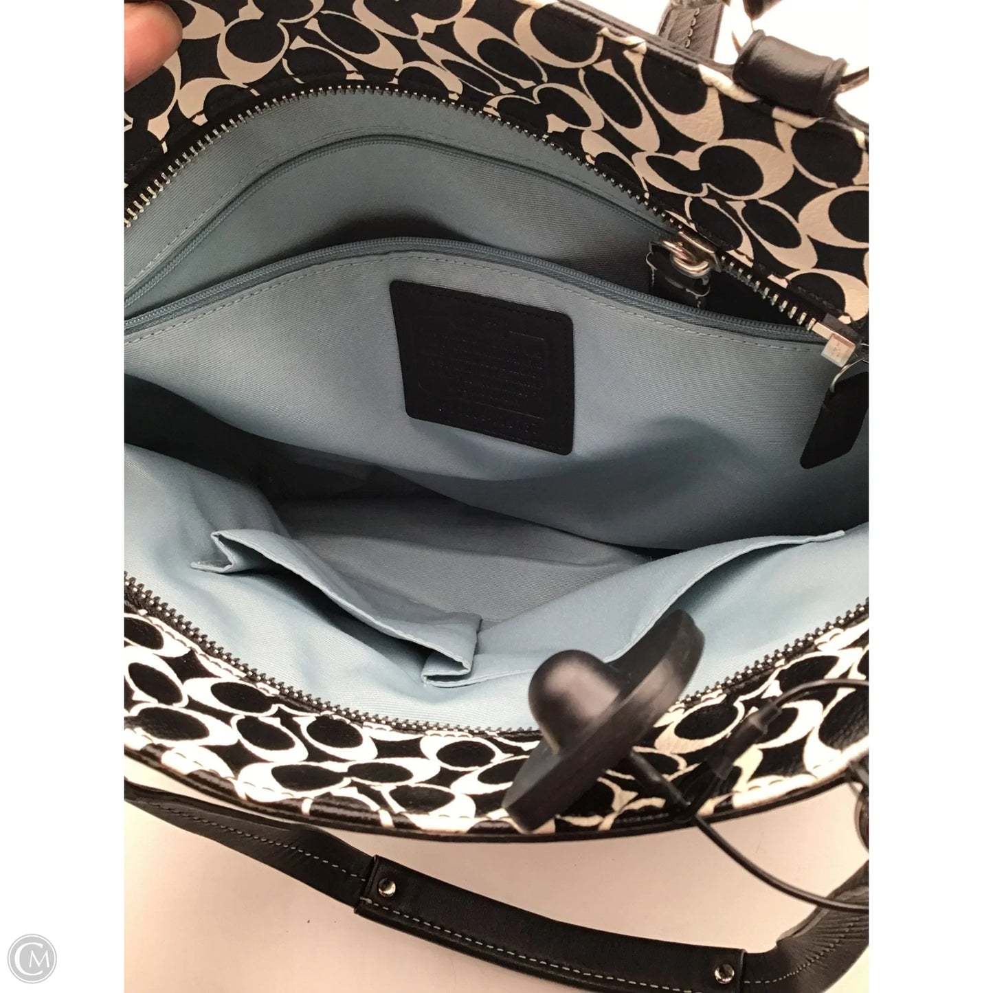 Handbag Designer By Coach, Size: Medium