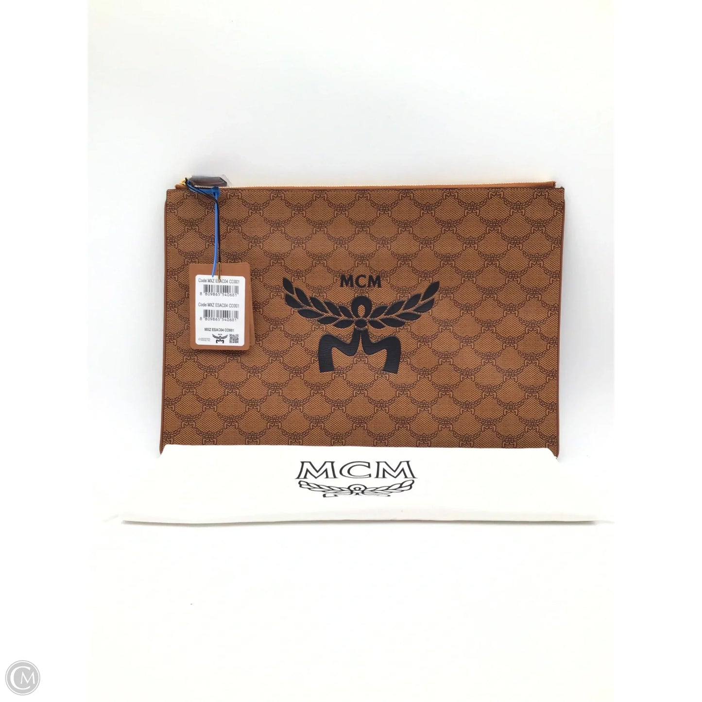 Clutch Luxury Designer By Mcm, Size: Medium