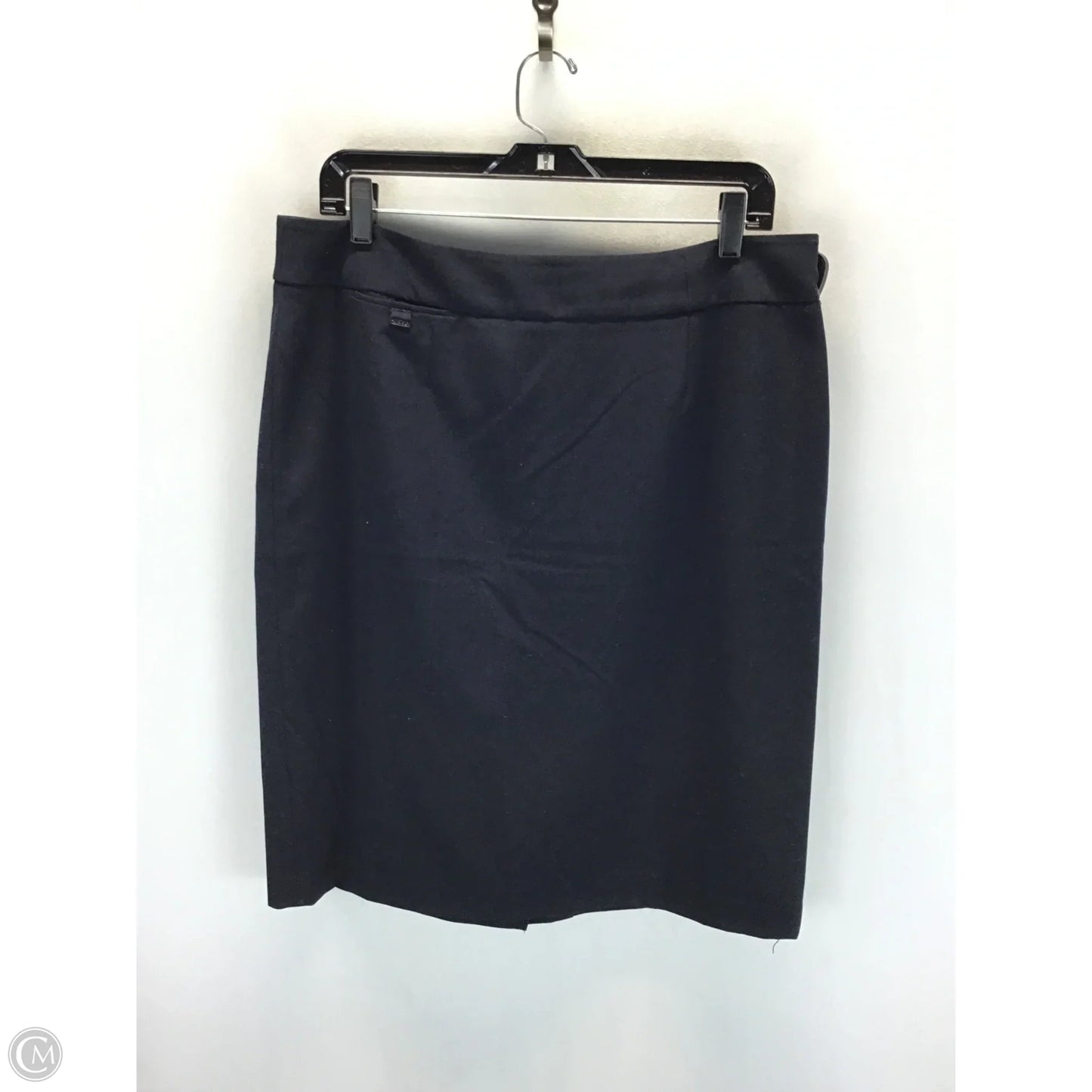 Skirt Midi By Calvin Klein In Navy, Size: 14