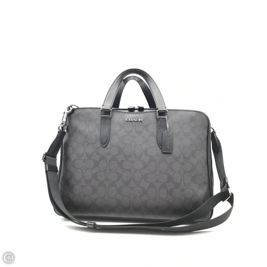 Laptop Bag Designer By Coach, Size: Large