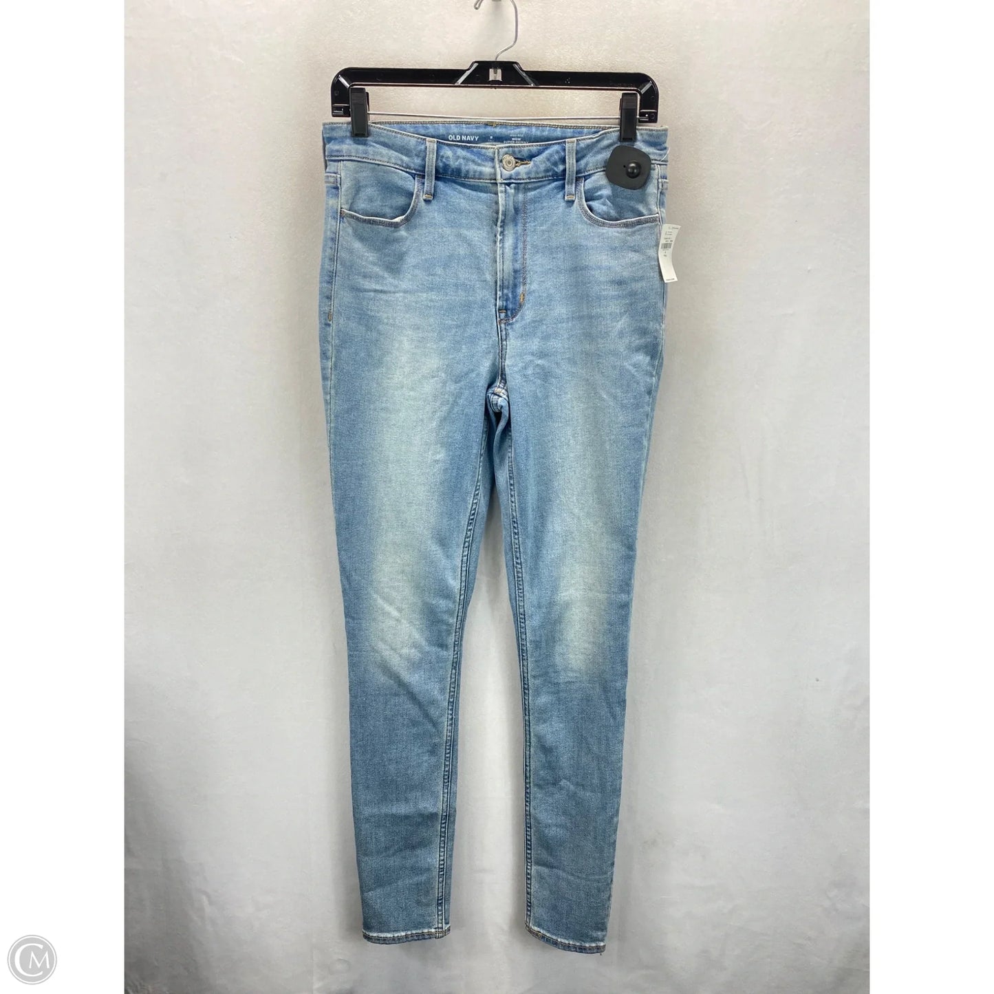 Jeans Skinny By Old Navy In Blue Denim, Size: 8l