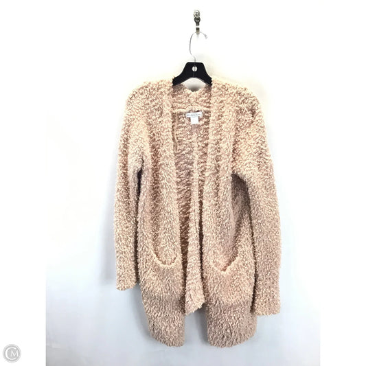 Cardigan By Clothes Mentor In Pink, Size: S