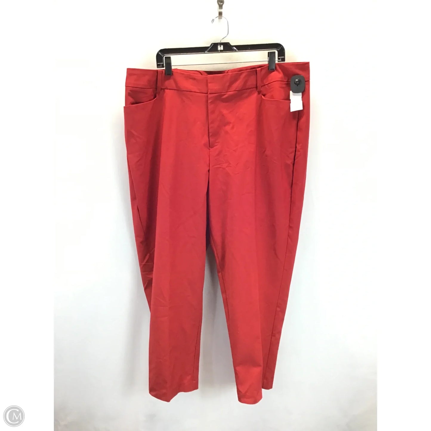 Pants Chinos & Khakis By Eloquii In Red, Size: 20