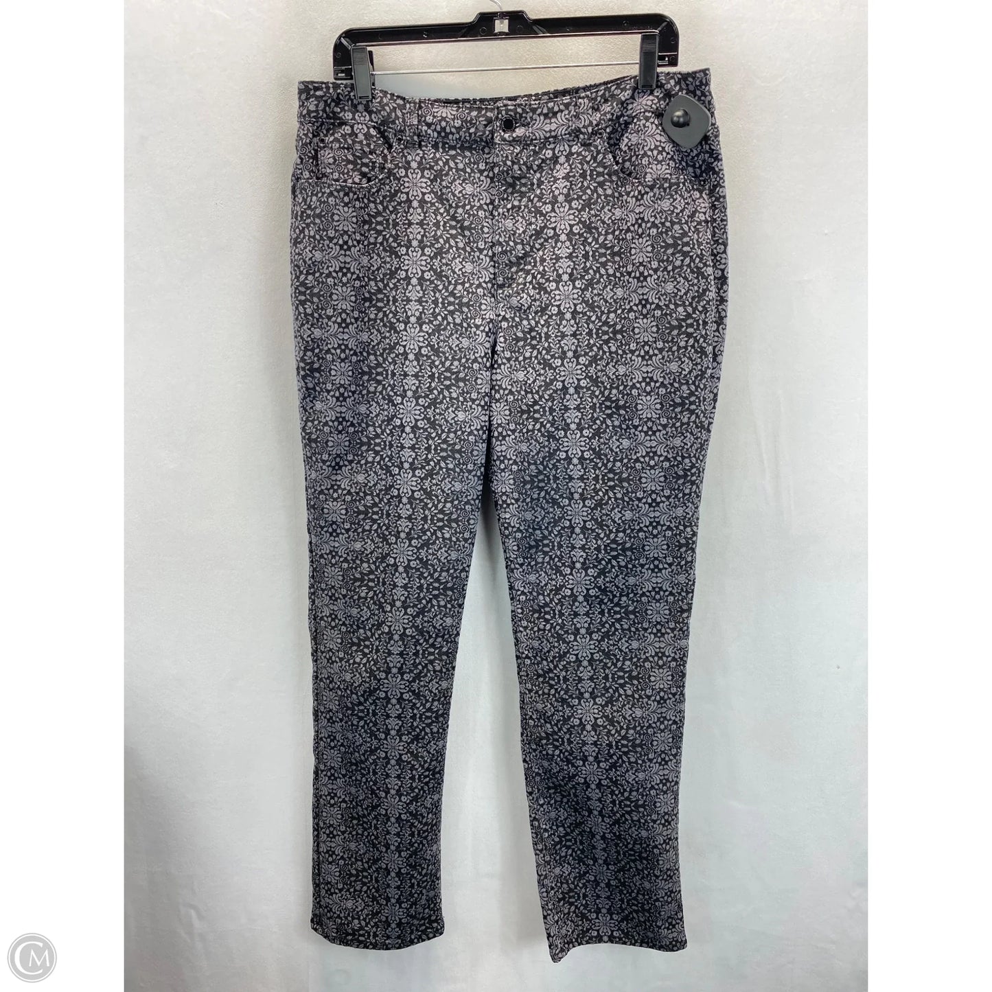 Pants Chinos & Khakis By Charter Club In Black & Grey, Size: 16